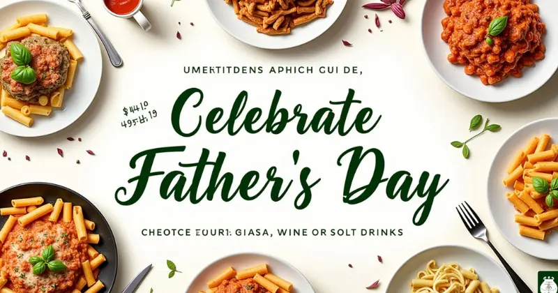 Celebrate Father's Day With Dad