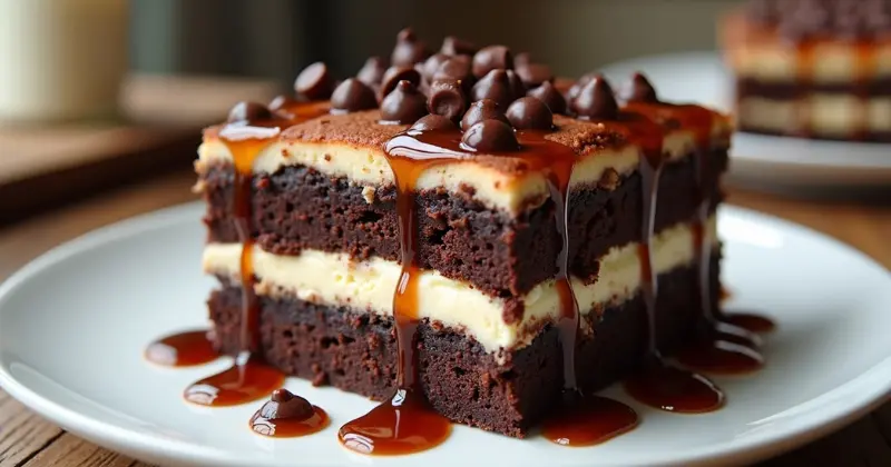 Chocolate lasagna At Olive Garden