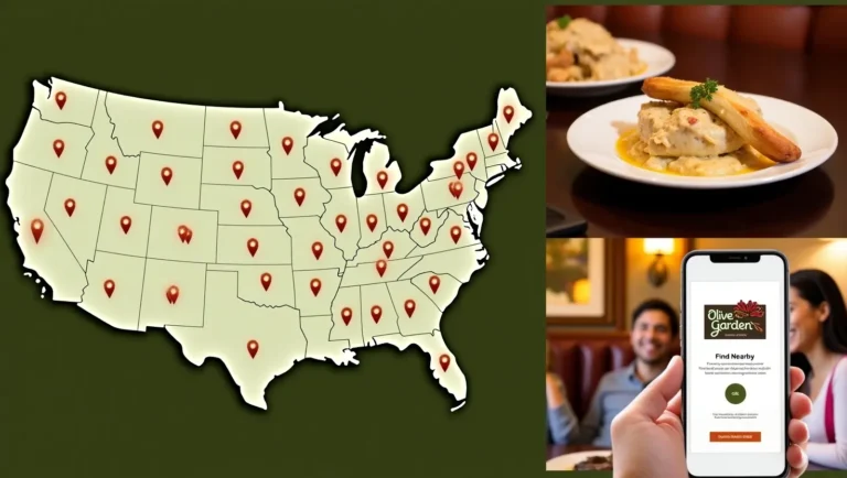 Olive Garden Locations (2025): Find Nearby Restaurants in US